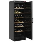 Wijnkast, geventileerd, 380 liters, ZWART, Verzenden, Nieuw in verpakking, Koelen en Vriezen