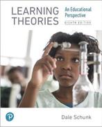 Learning Theories 9780134893754 Dale Schunk, Boeken, Verzenden, Gelezen, Dale Schunk
