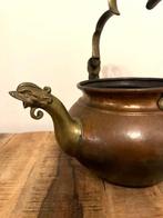 Pot - Brons, Koper - Oude pot versierd