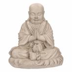 Boeddha beeldje mediterend 35 cm - Boeddha beelden binnen, Nieuw, Ophalen of Verzenden