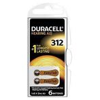Batterij duracell da312 hearing aid | Blister a 6 stuk, Ophalen of Verzenden