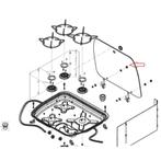 Dometic / Cramer 3-Pits - Glasplaat - RAL5008 Grijsblauw, Nieuw