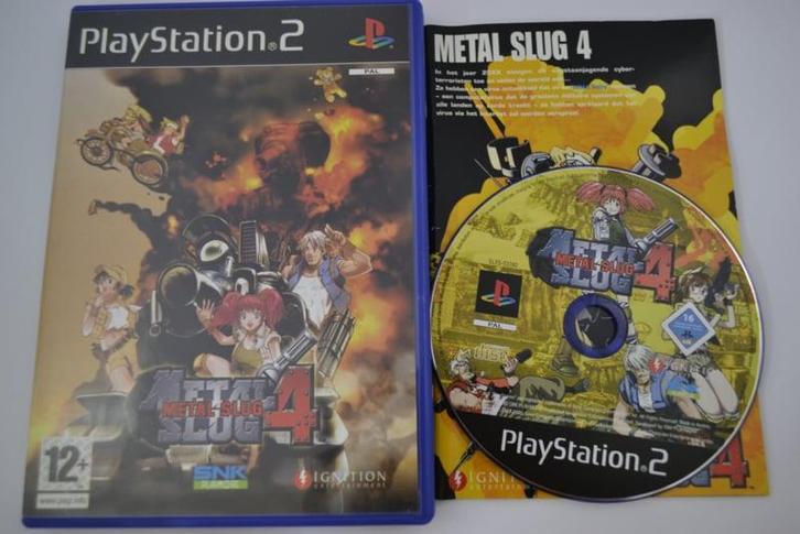 Metal Slug 4 (PS2 PAL), Spelcomputers en Games, Games | Sony PlayStation 2, Zo goed als nieuw, Verzenden