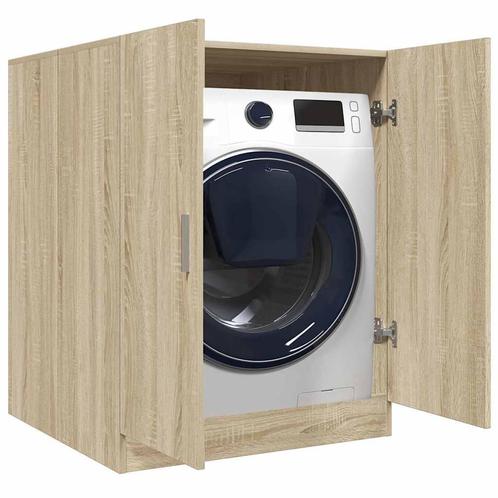 vidaXL Wasmachinekast 70,5x71,5x91,5 cm sonoma eikenkleurig, Witgoed en Apparatuur, Wasmachines, Nieuw, Verzenden