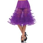 Lange tule onderrok fel paars voor dames - Petticoats, Ophalen of Verzenden, Nieuw
