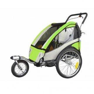 Kinderfietskar Faster voor 2 kinderen met wandeloptie, Fietsen en Brommers, Fietsaccessoires | Aanhangers en Karren, Verzenden