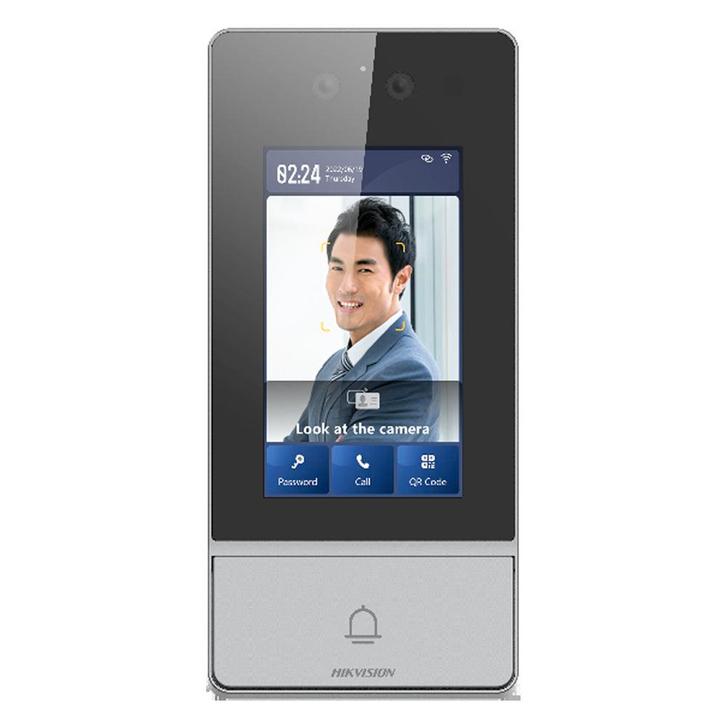 DS-KV9503-WBE1, metalen deurstation Face recognition/card/co, Audio, Tv en Foto, Videobewaking, Nieuw, Ophalen of Verzenden