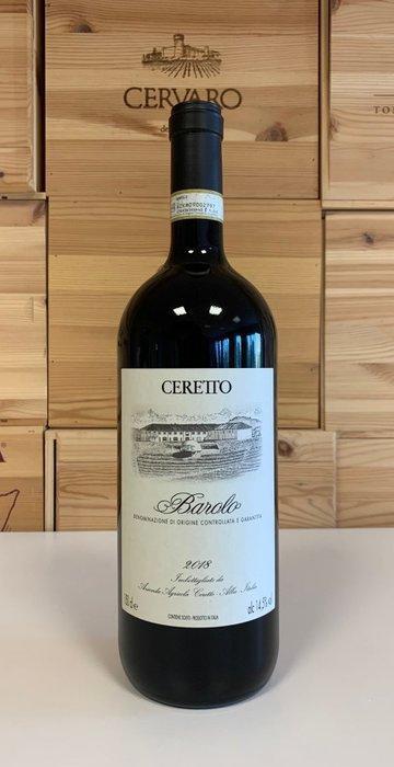 2018 Ceretto - Barolo - 1 Magnum (1,5 L), Verzamelen, Wijnen