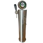 Occasion - Grolsch 1-kraans tapzuil geborsteld RVS, Ophalen of Verzenden