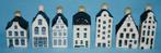 Bols - KLM huizen, Zeven Originele KLM modelwoningen -