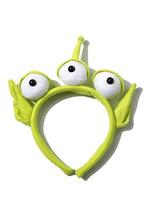 Haarband Alien Groen Drie Ogen Diadeem Antenne Limegroen Lim, Ophalen of Verzenden, Nieuw, Carnaval, Accessoires