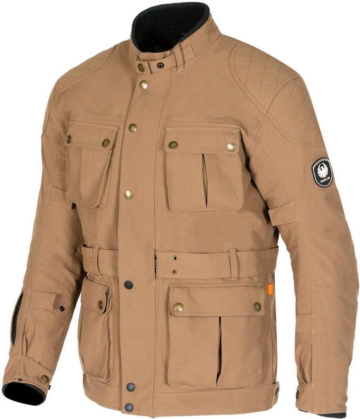Merlin Burslem Eco Gelamineerde Sand Textiele Motorjas, Motoren, Kleding | Motorkleding, Heren, Nieuw met kaartje, Jas | textiel