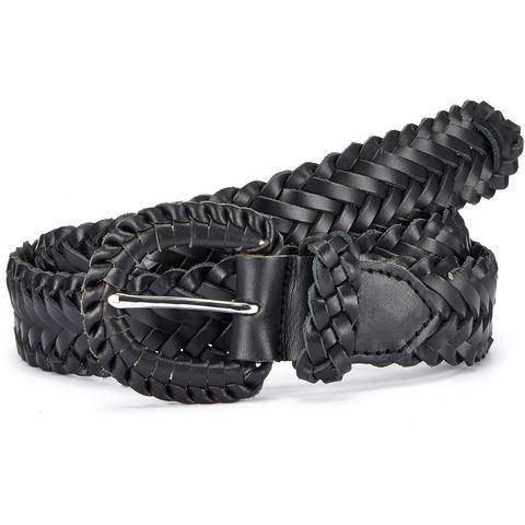 Lascana Gevlochten riem Heupriem Leren riem, eenvoudig, Kleding | Dames, Riemen en Ceinturen, Nieuw, Verzenden