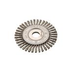 Ronde borstel staal getordeerd 125x6x mm FORMAT, Verzenden, Nieuw