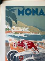 Anonymous - Poster pubblicitario- GP Monaco 1936- (After) -, Antiek en Kunst