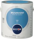 Histor Perfect Finish Muurverf Mat - Turbo 6773 - 2,5 Liter, Doe-het-zelf en Verbouw, Verf, Beits en Lak, Overige kleuren, Nieuw