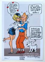 Ex-libris - Natacha, Tintin et Milou - Hommage à Tintin, Nieuw