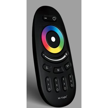 RGB+W | 4-zone | Afstandsbediening | Zwart, Huis en Inrichting, Lampen | Overige, Nieuw, Ophalen of Verzenden