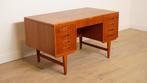 Vintage bureau | Deens | Teak | Mid-century, Huis en Inrichting, Bureaus, Ophalen of Verzenden, Nieuw