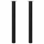 Verstelbare Tafelpoten Zwart | Laatste Stuk!, Huis en Inrichting, Tafelpoot, Minder dan 50 cm, 100 tot 150 cm, Rond