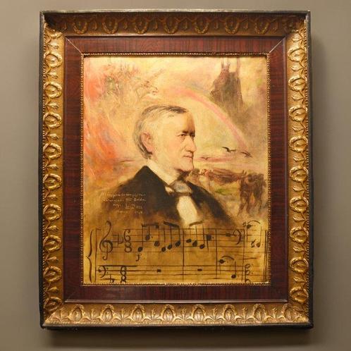 Luis Blesa y Prats (1875-1934) - Retrato del compositor, Antiek en Kunst, Kunst | Schilderijen | Klassiek
