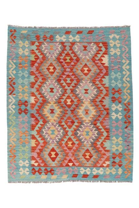 Designer Kilim - Vloerkleed - 191 cm - 155 cm, Huis en Inrichting, Stoffering | Tapijten en Kleden