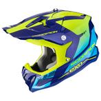 Scorpion VX-22 Air Attis Blauw-Neon Geel Crosshelm, XS, Nieuw met kaartje, Overige merken, Heren