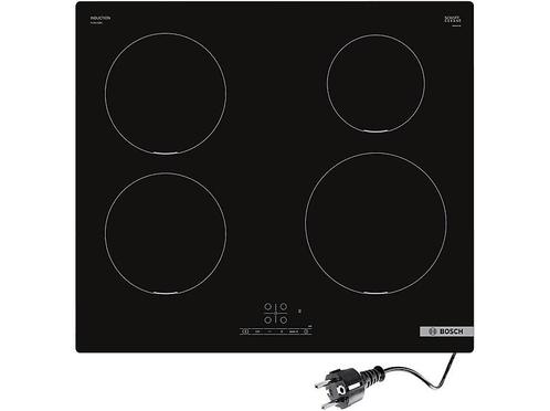 Bosch - Inductie Kookplaat - Zwart, Witgoed en Apparatuur, Kookplaten, Inductie, Nieuw, 4 kookzones, Verzenden