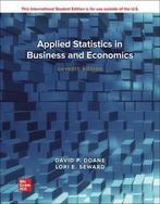 ISE Applied Statistics in Business and Economi 9781260597646, Verzenden, Zo goed als nieuw