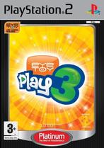 EyeToy Play 3 platinum met camera (ps2 used game), Ophalen of Verzenden, Zo goed als nieuw