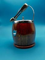 Vintage Wooden Ice Bucket / Biscuit or Tea Barrel – Made in