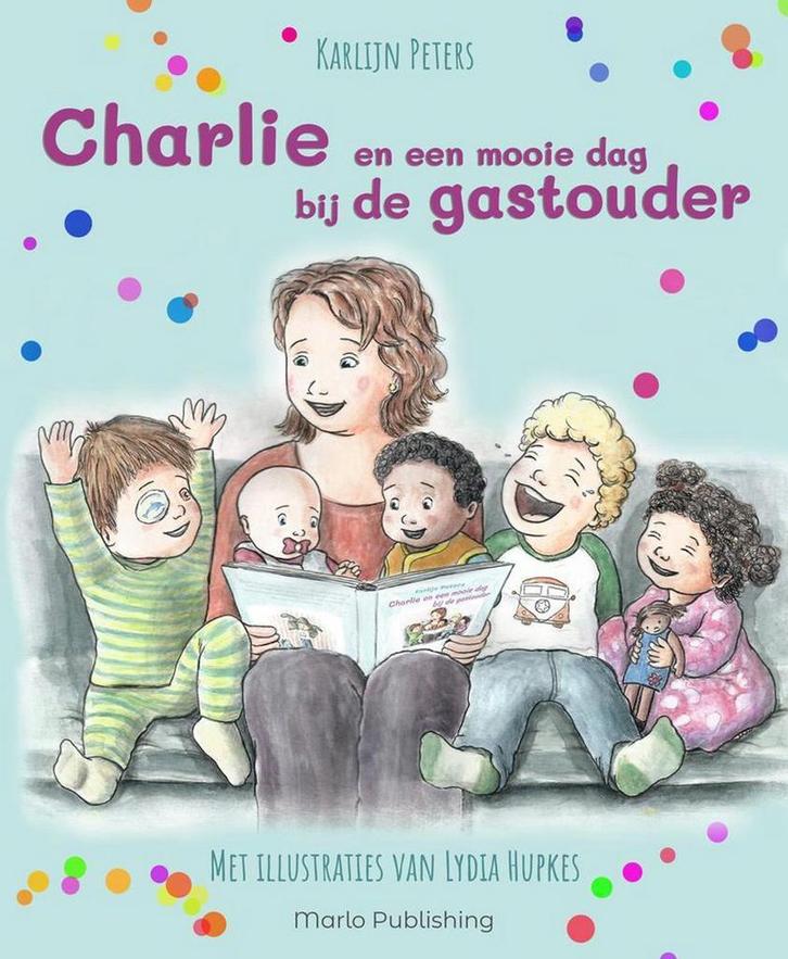 Charlie en een mooie dag bij de gastouder. - Kinderboek /, Boeken, Prentenboeken en Plaatjesalbums, Gelezen, Verzenden