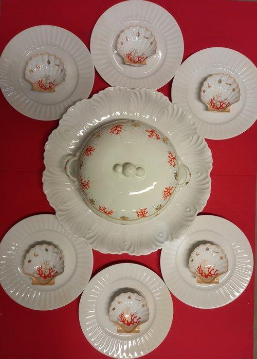 Atmospheria Limoges - Tafelservies (26) - Porselein, Antiek en Kunst, Antiek | Meubels | Tafels
