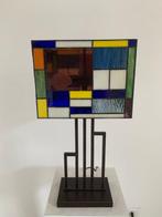 Stile Tiffany - Tafellamp - Glas-in-lood