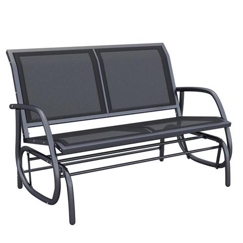TRUUSK Schommelstoel 2-zits Tuinbank Tuinschommelbank Parkba, Tuin en Terras, Tuinbanken, Nieuw, Verzenden