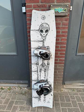 Slingshot spacemob 160 cm kabel wakeboard set + schoen 43 44 beschikbaar voor biedingen