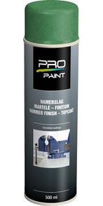 Pro paint hamerslag 500 ml, groen, Doe-het-zelf en Verbouw, Verf, Beits en Lak, Nieuw, Verzenden