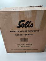 Solis Grind and Infuse Perfetta RVS Koffieapparaten, Verzenden, Nieuw