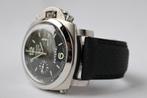 Horloge Panerai Luminor 1950 Rattrapante Full set, Overige merken, Leer, Staal, Polshorloge