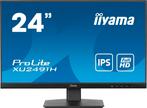 24 Iiyama ProLite XU2491H-B1 FHD/DP/HDMI/IPS (Monitoren), Computers en Software, Ophalen of Verzenden, Nieuw