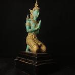 Gardien de temple agenouillé - Teppanom - sculptuur -, Antiek en Kunst