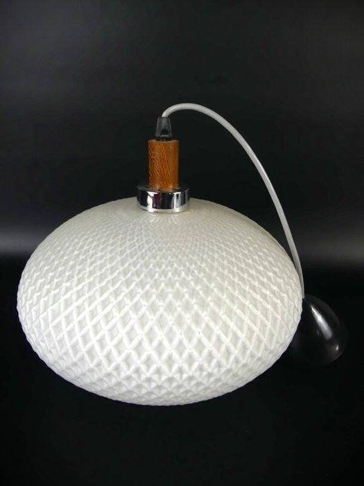 Massive - Plafondlamp - Hout, Glas, Metaal, Antiek en Kunst, Antiek | Lampen