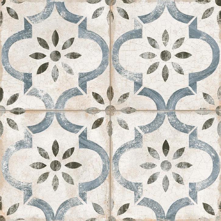 Vloertegel/Wandtegel Blauw 45x45cm (Muurtegels), Doe-het-zelf en Verbouw, Tegels, 40 tot 60 cm, 40 tot 60 cm, 10 m² of meer, Nieuw