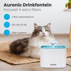Tweedekans | Auronic Drinkfontein voor Katten en Honden - 2L, Dieren en Toebehoren, Ophalen of Verzenden, Zo goed als nieuw