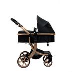 Bellaby Nieuwe Luxe Kinderwagen 2 In 1 Zwart, Kinderen en Baby's, Kinderwagens en Combinaties, Ophalen of Verzenden, Nieuw