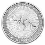 Kangaroo 1 oz 2022 (Perth Mint), Zilver, Losse munt, Verzenden