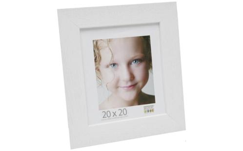 Deknudt S226K1 20x20 hout wit, brede rand, Huis en Inrichting, Woonaccessoires | Overige, Verzenden