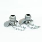Set van twee kogelvangsteunen cat. 2 - 28x56x69 (Werktuigen), Ophalen of Verzenden