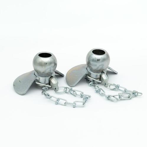 Set van twee kogelvangsteunen cat. 2 - 28x56x69 (Werktuigen), Zakelijke goederen, Agrarisch | Werktuigen, Ophalen of Verzenden