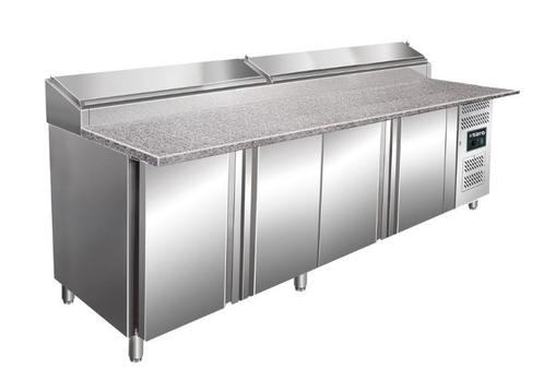Pizza koelwerkbank | SH 2500 | 4 Deurs | 60x40cm, Zakelijke goederen, Horeca | Keukenapparatuur, Nieuw in verpakking, Ovens, Magnetrons en Steamers